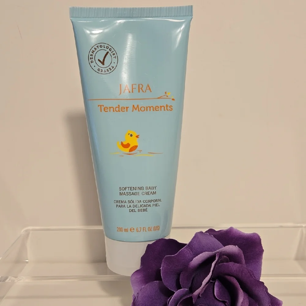 JAFRA Tender Moments Baby Massage Cream • 6.7 oz • NWT • Softening Formula